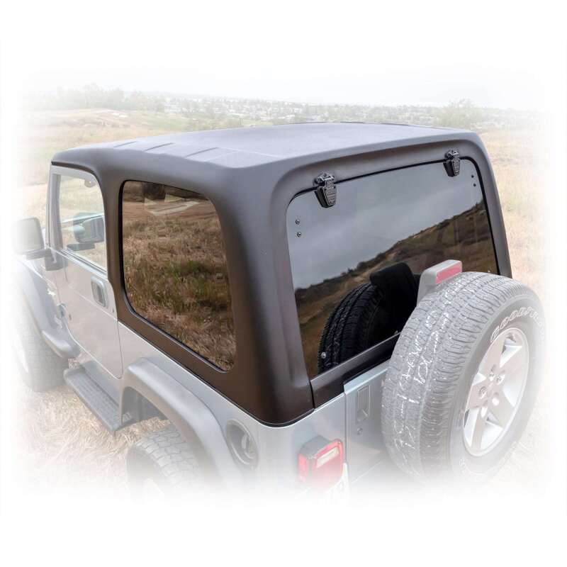 Jeep TJ Hardtop - TURN Offroad - Squareback, 1-Piece - White - `97-`06